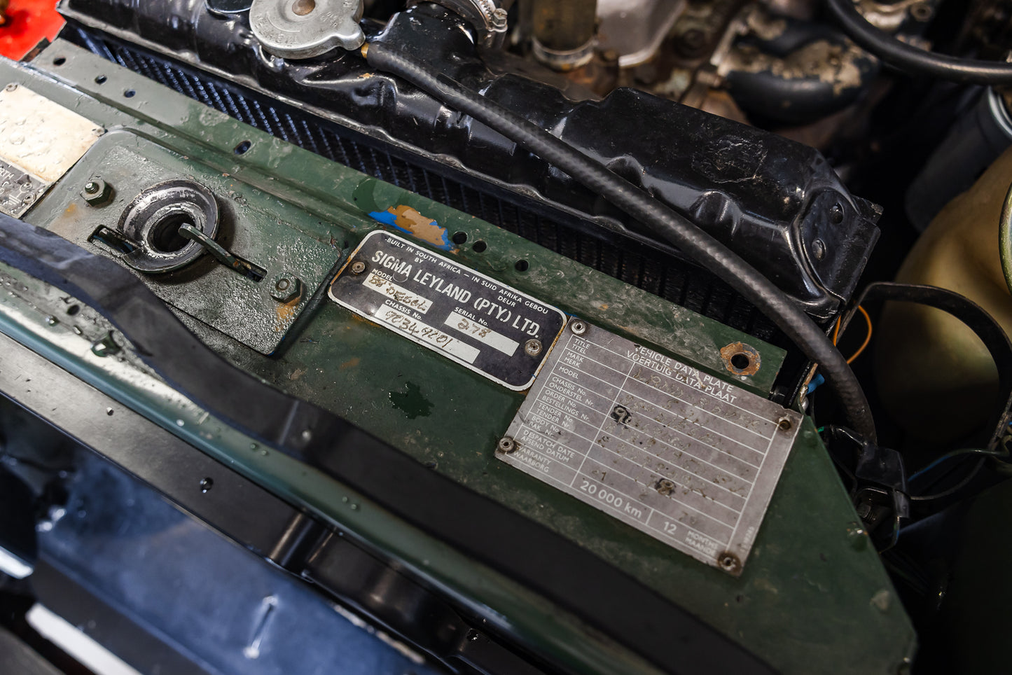 1979 Land Rover Series III 2.2L - 68000km showing